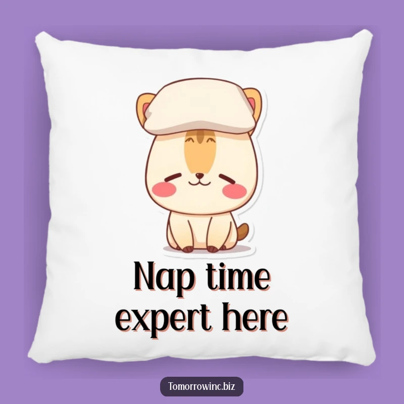 Funny Confused Animal Pillow - Hilarious Home Decor Accent