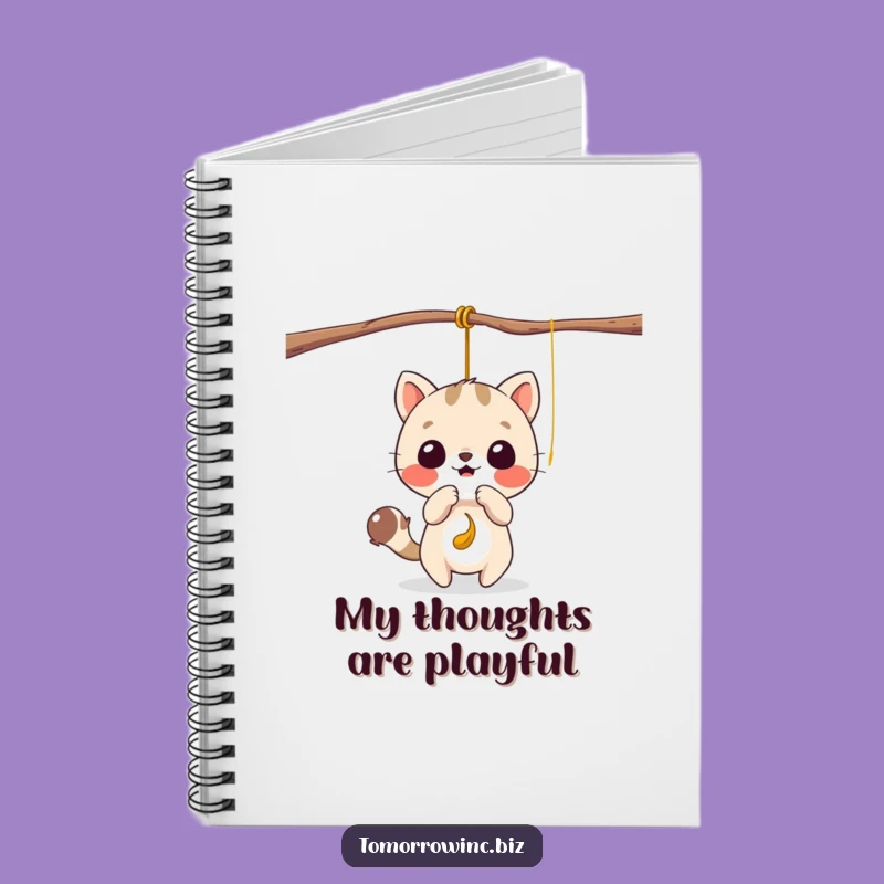 Funny Playful Animal String Notebook: Capture Your Playful Ideas